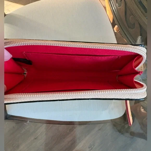 🖤🖤DOINEY & BOURKE SMALL BLACK CROC EMBOSSED WALLET!🖤🖤 - Picture 6 of 6